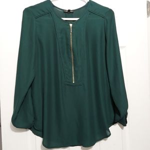 Dynamite Blouse Green Small